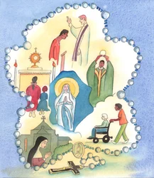 Lourdes is not just an example of care of the sick
