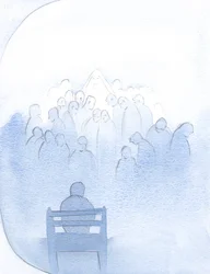 Mary waited peacefully, as I listed all the dear ones in prayer - priests and many others