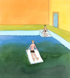 No one achieves sanctity by looking timidly at the waters of holiness, or trying to remain on the surface