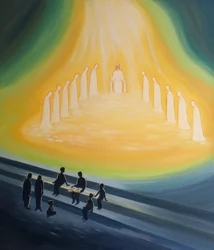 The light of Christ pours through the ministry of the Pope and bishops in union with him, and without it we cannot fully understand the Scriptures or the Christian message.