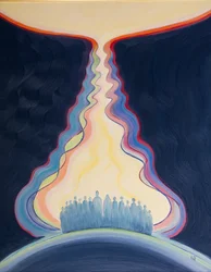 The prayer of the Church, offered through Jesus, and with Mary, is like an umbilical cord that joins us to heaven.