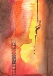 To intercede for someone trapped in grave sin is like holding out a hand to a man trapped on a broken ladder, with only Hell below