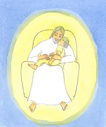 When a friend of Christ receives Him in Holy Communion, yet is too sick and weary to pray, she can be sure that Christ is 