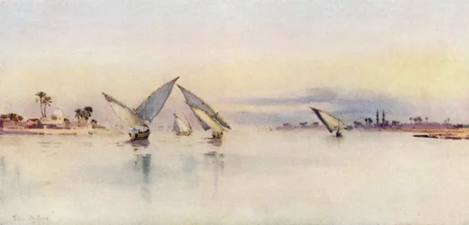 A Grey Day on the Nile