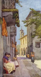 A Street at Orta