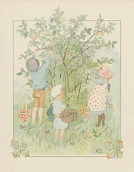 Illustration for Blondchen in Bluten