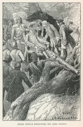 Judge Temple Recognizes His Aged Friend