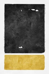 Abstract Gold Black Contrast
