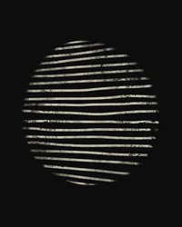 Abstract Lined Circle