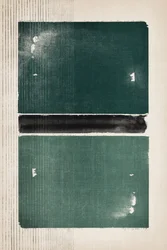 Emerald Green Stripe Abstract