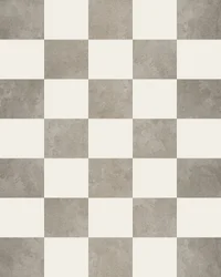 Grey Concrete Checkerboard