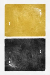 Modern Gold Black Blocks
