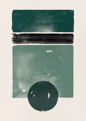 Modern Green Composition