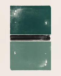 Muted Green Abstract