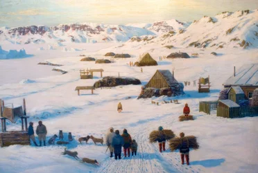 Winter Inuit Settlement
