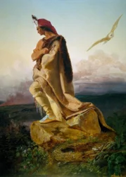 Cooper, The Last of the Mohicans / E.G. Leutze