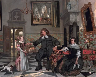 Portrait of a Family in an Interior (Family of Pieter de Graeff)
