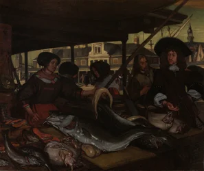 The Nieuwe Vismarkt (New Fish Market) in Amsterdam