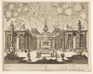 Fireworks in Moscow Celebrating the End of the Russo-Turkish War, 1775 (Act III)