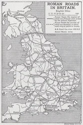 Roman roads in Britain