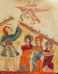 Noah Taking the Olive Twig from Dove