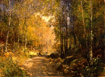 Forest Lane near Schärfling