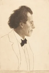 Portrait of the Composer Gustav Mahler 1860-1911, 1902