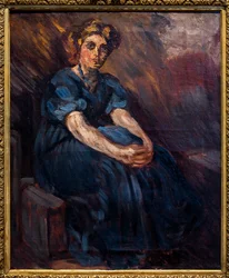 Portrait of Stephanie Van Parys Seated, circa 1905