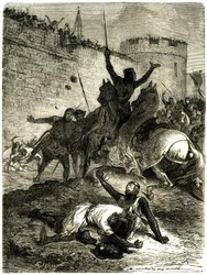 Crusade against the Albigeois - Siege of Toulouse, 25 June 1218