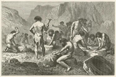 The First Workshop of Human Industry, or the Workshop for Making and Polishing Flint at Pressigny