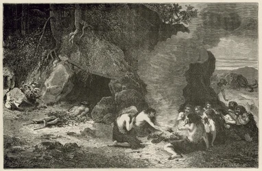 A funeral meal at the time of the great bear and the mammoth