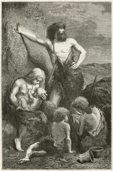 A Family in the Stone Age