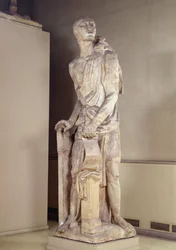 Eloquence, Model for the Monument to General Carlos Maria de Alvear