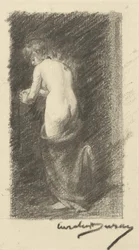Study of a Nude Woman Seen from the Back