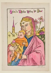 Saint Mary, Mother of God, with the Lily
