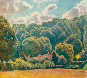 A Wooded Hillside, Upton Grey