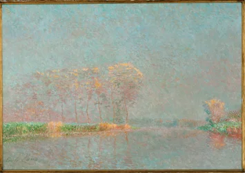 Fog on the River Lys