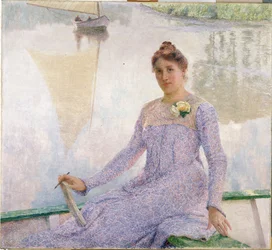 Portrait of the Artist Anna De Weert