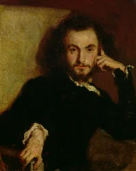 Portrait of Charles Baudelaire