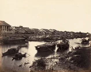 View of the Chinese City Cholon, Sheet No. 5, Saigon, Cochinchina, 1866
