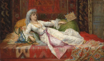 Reclining Turkish Woman