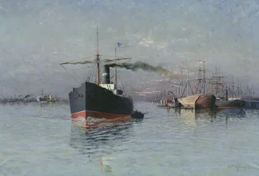 The Great Dock of Dunkirk, 1890
