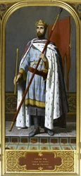 King Louis VII of France, 1120-1180, 1842