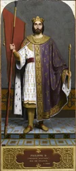 King Philip II of France 1165-1223, 1840s