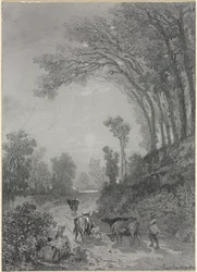 Landscape with Cows