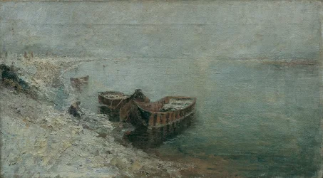 Fishing Boats on the Danube Shore