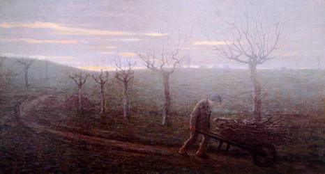 Returning from woods