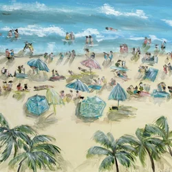 Tropical Beach Scene