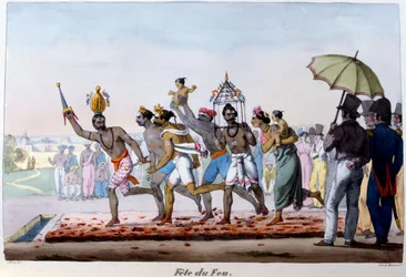 Festival of Fire, India, mid 19th century