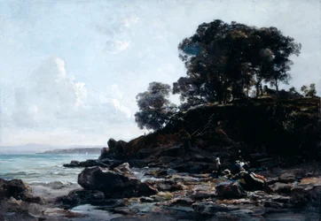 Laundrette at Low Tide, 1891